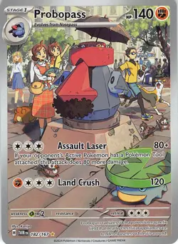 Probopass 182/167 Illustration Rare Twilight Masquerade Pokemon Near Mint - Image 1