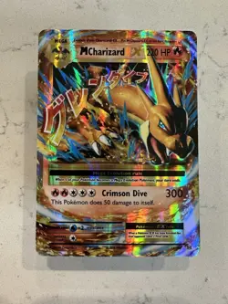 Pokemon M Charizard EX Holo Ultra Rare Card Evolutions 2016, Card 13/108 - Image 1
