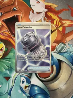 Iron Defender 110/084 - Ultra Rare - Pitch Black - Pokemon TCG - Image 1