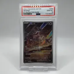 2024 POKEMON SSP EN-SURGING SPARKS ILLUSTRATION RARE MESPRIT 204 PSA 10 💎 - Image 1