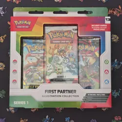 Pokemon First Partner Illustration Collection Series 1 Box Factory Sealed - Image 1