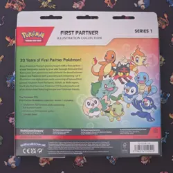 Pokemon First Partner Illustration Collection Series 1 Box Factory Sealed - Image 2