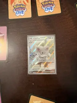 Pokemon TCG Cinccino 153/086 Sv: Black Bolt Illustration Rare NM - Image 2