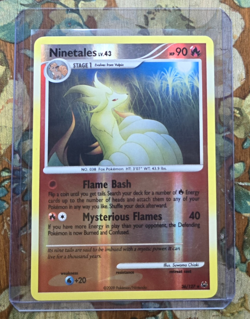 Pokemon TCG Ninetales 36/127 Platinum Reverse Holo Rare Stage 1 - Image 1