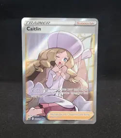 Caitlin 189/198 Ultra Rare Chilling Reign Pokemon Holo 🔥 - Image 1