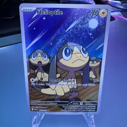 Pokemon TCG Helioptile 143/132 Mega Evolutions - Image 1