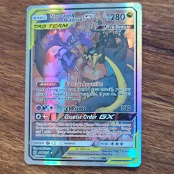 Naganadel & Guzzlord GX 224/236 SM-Cosmic Eclipse 2019 Ultra Rare Holo Full Art - Image 2