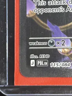 Mega Chandelure EX 115/084 PBL English Holo Secret Rare MEGA Pokemon TCG - Image 2