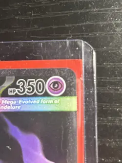 Mega Chandelure EX 115/084 PBL English Holo Secret Rare MEGA Pokemon TCG - Image 4