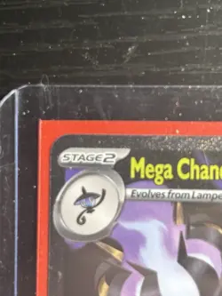 Mega Chandelure EX 115/084 PBL English Holo Secret Rare MEGA Pokemon TCG - Image 5