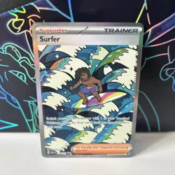 Pokemon TCG- Surfer - Aacended Heroes - 293/217 - Special Illustration Rare - Image 1