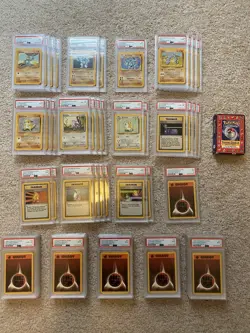 Pokemon TCG Trainer Deck A Complete PSA Holy Grail Gym Leader Lot - Image 1