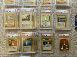 Pokemon TCG Trainer Deck A Complete PSA Holy Grail Gym Leader Lot - Image 3