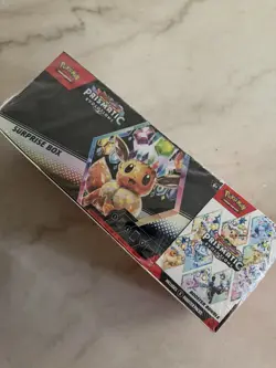 Pokemon Prismatic Evolutions Surprise Box + Booster Bundle Sam’s Club Exclusive - Image 2