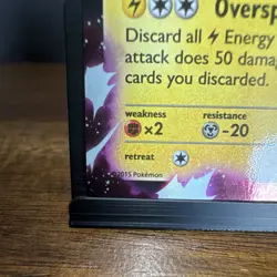 Pokemon TCG Pikachu EX Promo Holo XY84 (HP 130) Hitoshi Ariga 2015 - Image 4