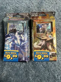 Pokemon TCG Luminous Frost And Rock Steady Theme Decks Sealed Boxes Check Desc - Image 1