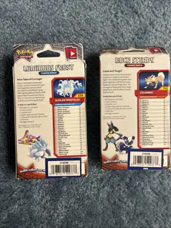 Pokemon TCG Luminous Frost And Rock Steady Theme Decks Sealed Boxes Check Desc - Image 3