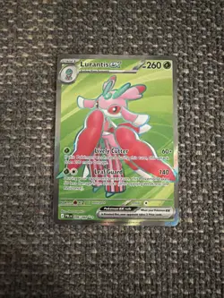 Lurantis ex 096/084 Pokemon TCG Pitch Black Ultra Rare Holo NM - Image 1