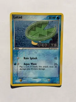 Lotad - 63/107 EX Deoxys 2005 - Stamped Reverse Holo - Pokemon TCG - Image 1