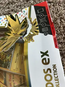Pokemon TCG Scarlet & Violet 3.5 Pokemon 151 Zapdos Ex Box-Box has some damage - Image 2