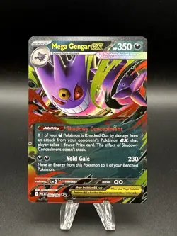 Mega Gengar ex (056/094) [Holo ex] (NM) - Pokemon - Phantasmal Flames (ENG) - Image 1