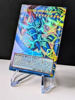 Yugioh Chaos Origins Black Luster Soldier Extended Art Ultra Rare CORI-EN028 - Image 2