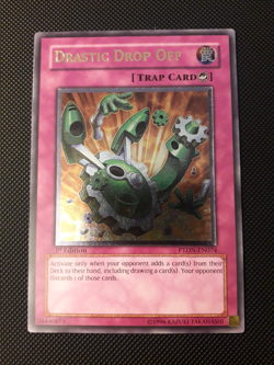 Yu-Gi-Oh! Drastic Drop Off, PTDN-EN074, Ultimate 1, Edition, Englisch, NM-GD - Image 1