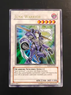 Yugioh Junk Warrior 5DS1-EN041 - Unlimited Ultra Rare VLP - Image 1