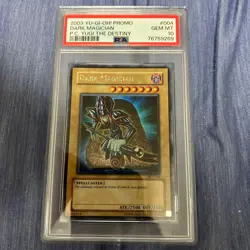 [PSA10] 2003 Yu-Gi-Oh! ENGLISH PCY-004 DARK MAGICIAN P.C. YUGI THE DESTINY - Image 1
