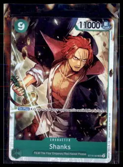 One Piece The Best- Vol. 2 (PRB-02) ST16-004 Shanks 3 card lot - Image 1