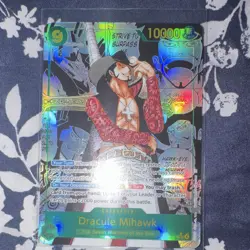Dracule Mihawk OP-14 Manga Alt Art the Azure Sea’s Seven - Image 1