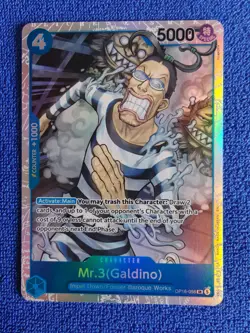 One Piece TCG | Mr. 3 (Galdino) OP16-056 | SR | NM | English - Image 1
