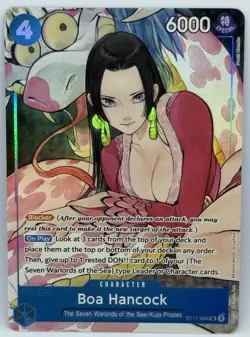 Boa Hancock ST17-004 SR Full Art One Piece Illustration Box Vol. 1 Promo - Image 1