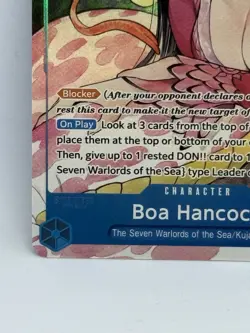 Boa Hancock ST17-004 SR Full Art One Piece Illustration Box Vol. 1 Promo - Image 4