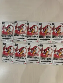 One Piece x Round 1 Collab Promo 10 Packs ENGLISH CONFIRMED IN HAND SHIPS ASAP - Image 1