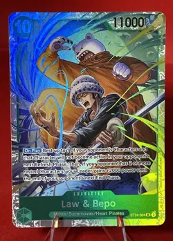 Law & Bepo ST24-004 Super Rare Starter Deck 24 One Piece Mint NM SP - Image 3