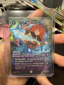 Disney Lorcana Merida Wisp Conjurer Enchanted 231/207 NM - Image 1