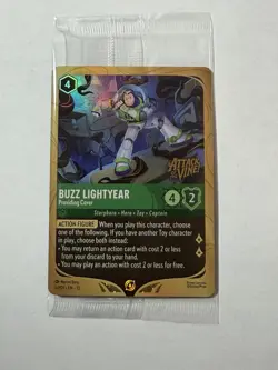 Disney Lorcana Buzz Lightyear Providing Cover Promo Attack Of The Vine! - Image 1