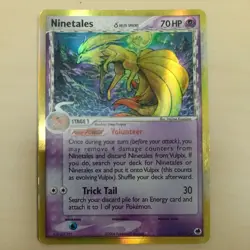 Pokemon TCG Ninetales 8/101 Delta Species EX Dragon Frontiers Reverse Holo - Image 2