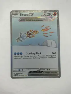 Eiscue EX (222/197) Obsidian Flames Pokemon Card - NM - Image 1