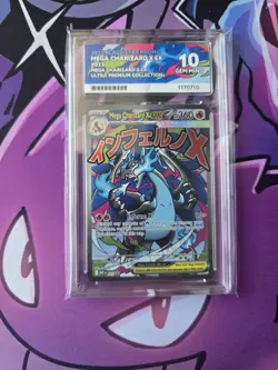 Mega Charizard x 023 - UPC Black Star Promo - ACE 10 PERFECT SUBGRADES - Image 1