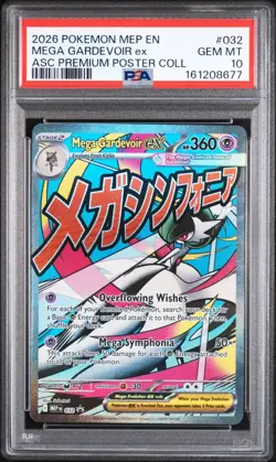 Pokemon English Mega Gardevoir 032 & Mega Lucario 033 Promos PSA 10 Sequential - Image 3