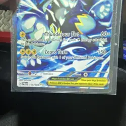 Pokemon TCG Mega Zeraora GX Ultra Rare Holo Full Art 114/084 English - Image 5