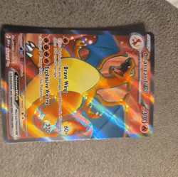 Pokemon TCG Scarlet & Violet Charizard EX Full Art 183/165 - English NM - Image 1