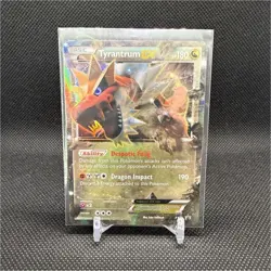 Pokemon TCG Tyrantrum EX XY70 XY Promo Holo English 180 HP Basic TPC MP - Image 1