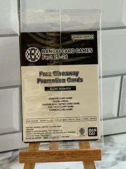SEALED Bandai Card Games Fest 25-26 Promo Pack - Gundam, OP, Digimon, UA, & DBS - Image 2
