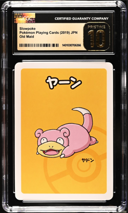 CGC 10 Pristine Slowpoke Old Maid 2019 Japanese Pokemon Card - Image 1