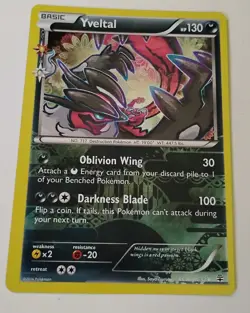 Yveltal Holo Radiant Collection RC16/RC32 Pokemon Card Mint/Nm - Image 1