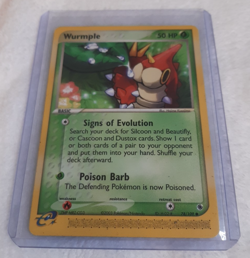 Wurmple 78/109 Non-Holo Common EX Ruby & Sapphire Pokemon Card TCG Trading Game - Image 1