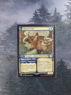 Queen of Ice (Showcase) Throne of Eldraine Regular - Image 1